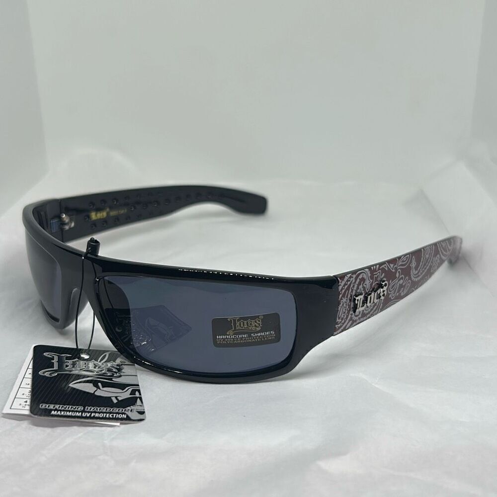 Locs Rectangle Bandanna Sunglasses – Model LOC9003-BDNA